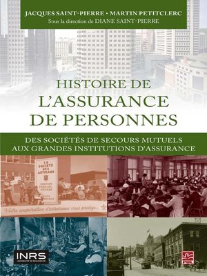 cover image of Histoire de l'assurance de personnes